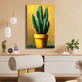 Wallity Pintura Decorativa en Lienzo Multicolor 45 x 70 cm